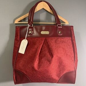 Jessica Simpson Rose Garden Weekender Tote Bag